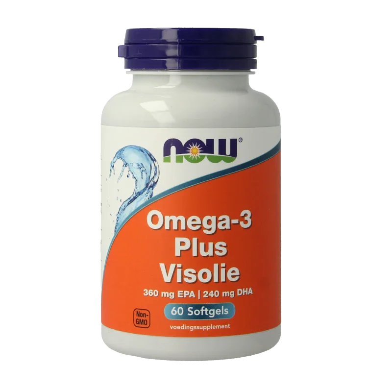NOW Omega-3 Plus 360mg EPA 240mg DHA 60 Softgels