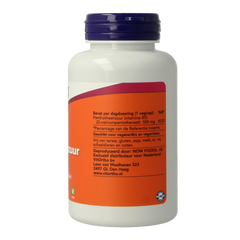 NOW Pantotheenzuur 500mg (B5) 100.00 Vegetarische capsules