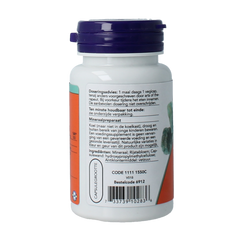 NOW Zink picolinaat 50mg 60 Vegetarische capsules