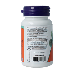 NOW Zink picolinaat 50mg 60.00 Vegetarische capsules