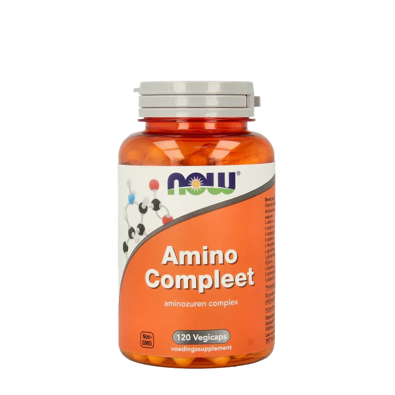 NOW Amino compleet 120 Vegetarische capsules
