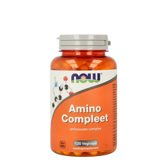 NOW Amino compleet 120 Vegetarische capsules