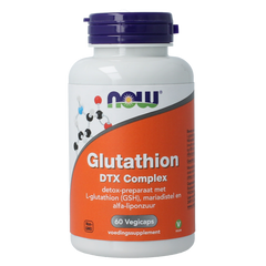 NOW Glutathion DTX complex 60 Vegetarische capsules