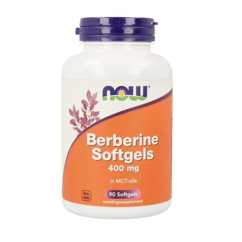 NOW Berberine 400mg 90 Softgels