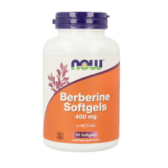 NOW Berberine 400mg 90.00 Softgels