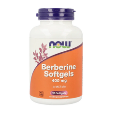 NOW Berberine 400mg 90 Softgels