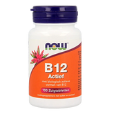 NOW Vitamine B12 actief 100 Zuigtabletten