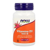 NOW Vitamine D3 1000IE 90 Softgels