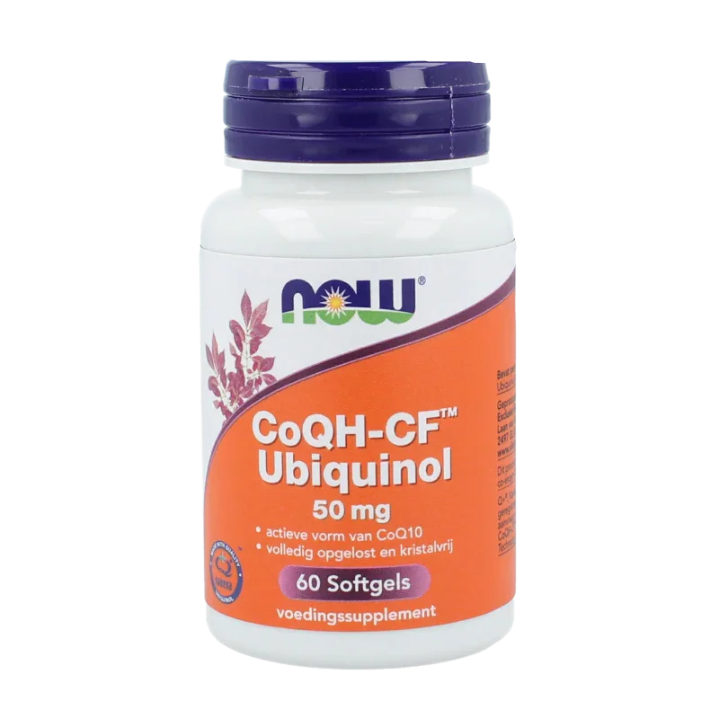 NOW Co-Q10 ubiquinol 50mg 60 Softgels