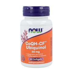 NOW Co-Q10 ubiquinol 50mg 60.00 Softgels