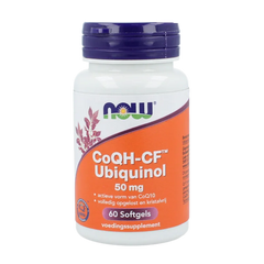 NOW Co-Q10 ubiquinol 50mg 60 Softgels
