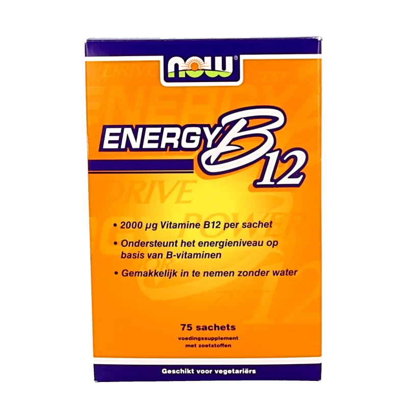NOW Energy B12 2000mcg 75.00 Sachets