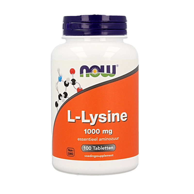 NOW L-Lysine 1000mg 100 Tabletten