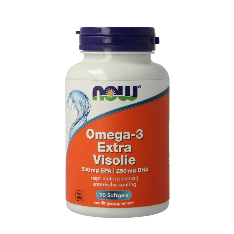 NOW Omega 3 extra 500mg EPA 250mg DHA 90 Softgels