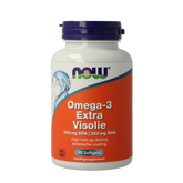 NOW Omega 3 extra 500mg EPA 250mg DHA 90.00 Softgels