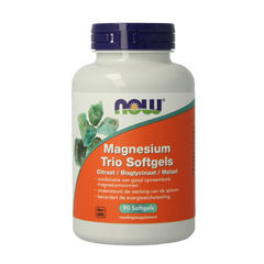 NOW Magnesium trio softgels 90 Softgels