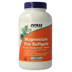 NOW Magnesium trio softgels 180 Softgels