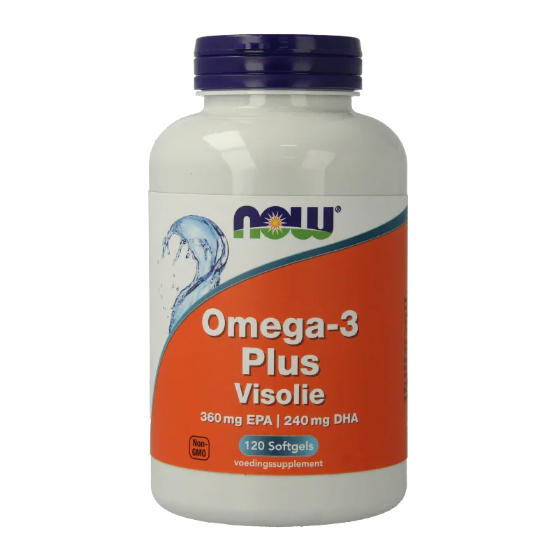 NOW Omega-3 Plus 360 mg EPA 240 mg DHA 120 Softgels