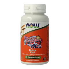 NOW Berry Dophilus™ Kids biotica kind 60 Kauwtabletten