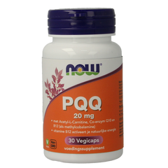 NOW PQQ Energy 20 mg 30 Vegetarische capsules