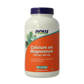 NOW Calcium 500mg magnesium 250mg 250 Tabletten