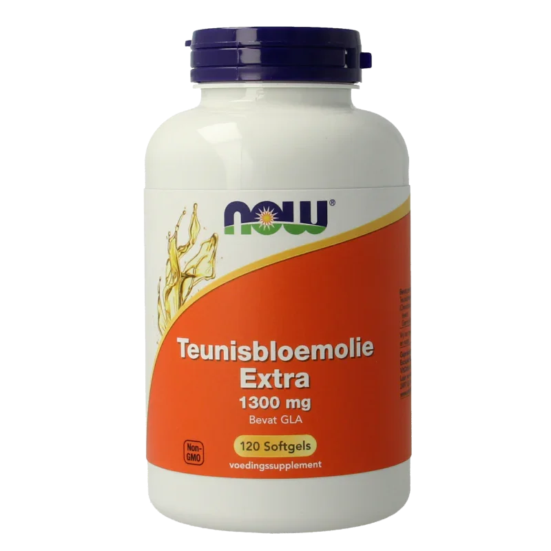 NOW Teunisbloem extra 1300mg 120 Softgels