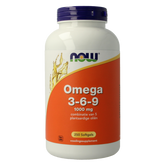 NOW Omega 3-6-9 1000mg 250 Softgels