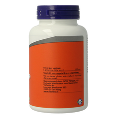 NOW L-Glutamine 500mg 120.00 Vegetarische capsules