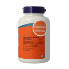 NOW Omega 3 max visolie D3 EPA DHA 90.00 Softgels