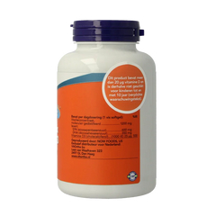 NOW Omega 3 max visolie D3 EPA DHA 90 Softgels