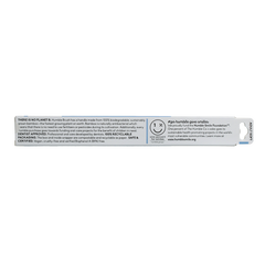 The Humble Co Tandenborstel bamboe adult blauw brush soft 1.00 Stuks