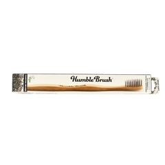 The Humble Co Tandenborstel bamboe -charcoal 1.00 Stuks