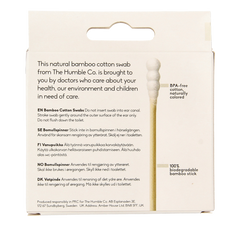 The Humble Co Wattenstaafjes spiraal - wit 100 Stuks