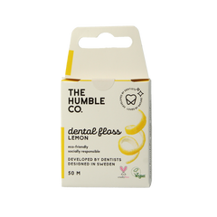 The Humble Co Dental floss lemon 50 meter 1 Stuks