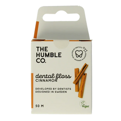 The Humble Co Dental floss cinnamon 50 meter 1 Stuks