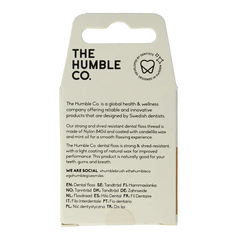 The Humble Co Dental floss cinnamon 50 meter 1 Stuks