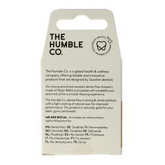 The Humble Co Dental floss cinnamon 50 meter 1 Stuks