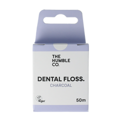 The Humble Co Dental floss charcoal 1.00 Stuks