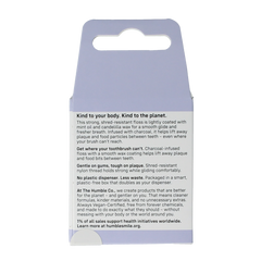The Humble Co Dental floss charcoal 1 Stuks