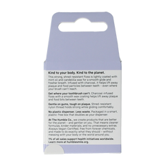 The Humble Co Dental floss charcoal 1.00 Stuks