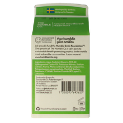 The Humble Co Mondwater fresh mint 500.00 Milliliter