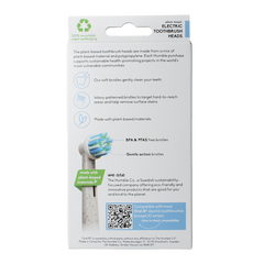 The Humble Co Opzetborstels plantbased 4 Stuks