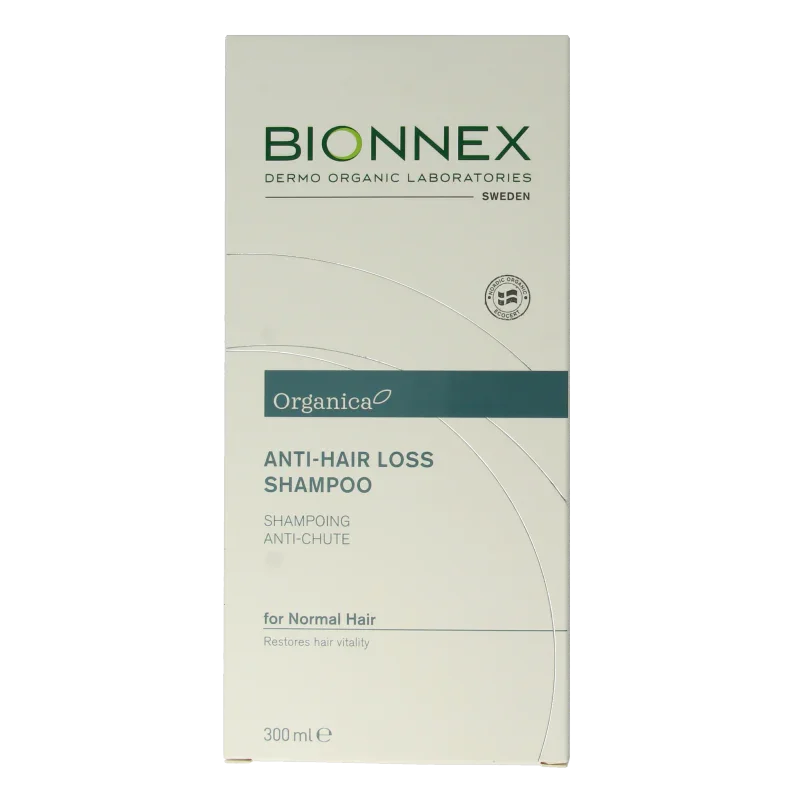 Bionnex Shampoo anti hair loss for normal hair 300 Milliliter