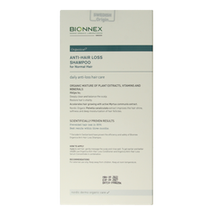 Bionnex Shampoo anti hair loss for normal hair 300 Milliliter