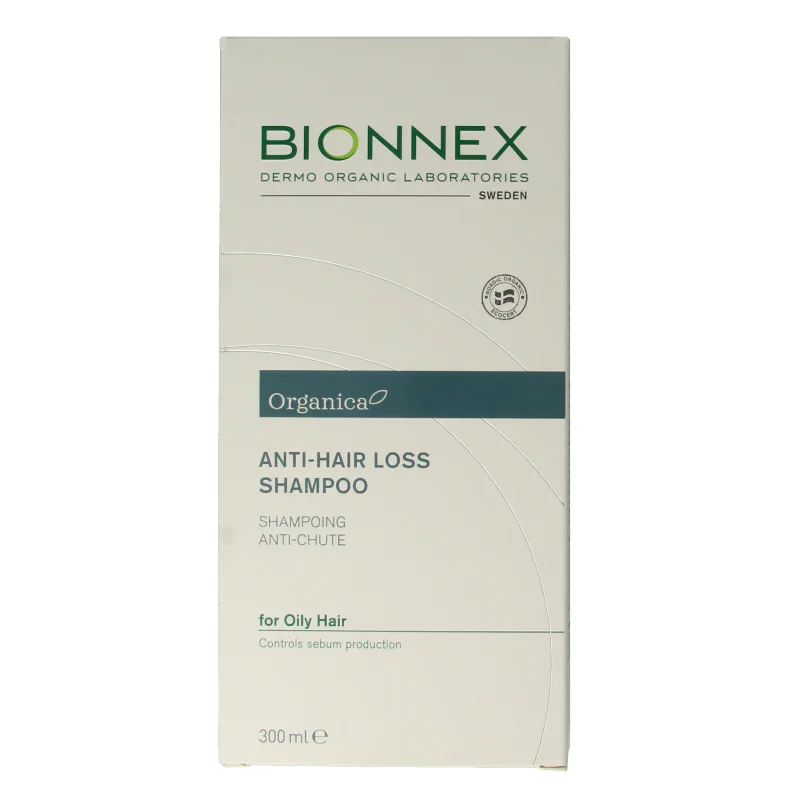 Bionnex Shampoo anti hair loss for oily hair 300 Milliliter