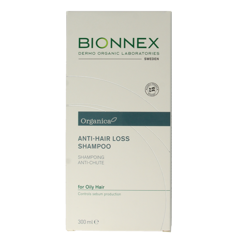 Bionnex Shampoo anti hair loss for oily hair 300 Milliliter