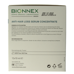 Bionnex Organica anti hair loss serum 12x10ml 1 Set