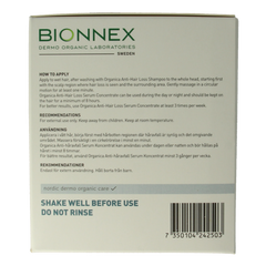 Bionnex Organica anti hair loss serum 12x10ml 1 Set