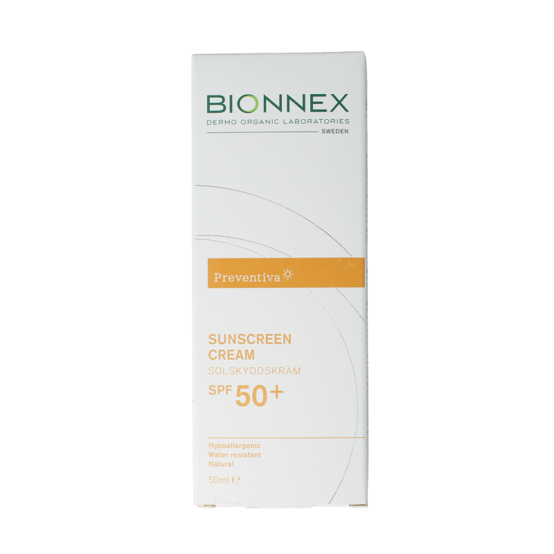 Bionnex Preventiva sunscreen SPF50+ cream 50.00 Milliliter