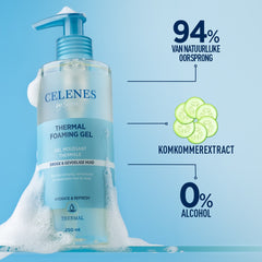 Celenes Thermal foaming gel dry skin 250 Milliliter